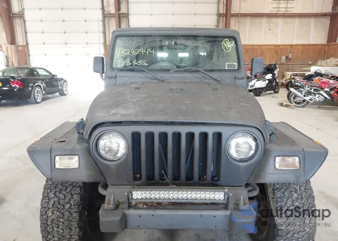 2000 Jeep Wrangler Sport z USA, uszkodzony, nr VIN 1J4FA49S4YP753434